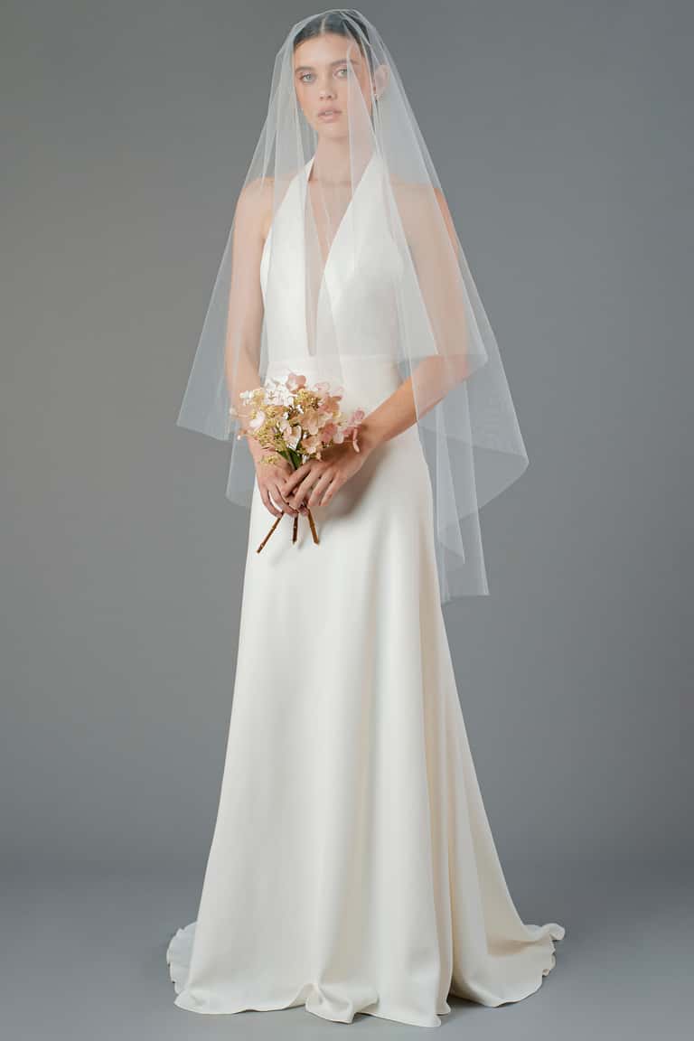 Jenny Yoo Merida Veil Ivory