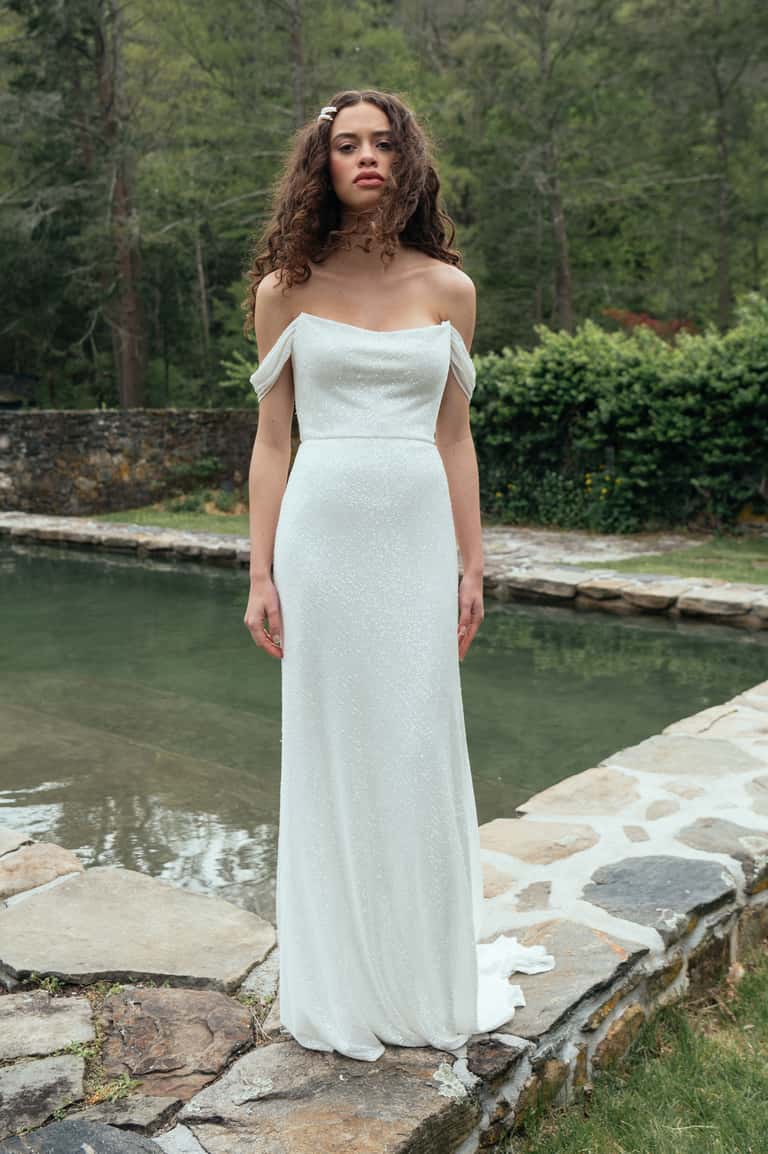 jenny yoo Opal White