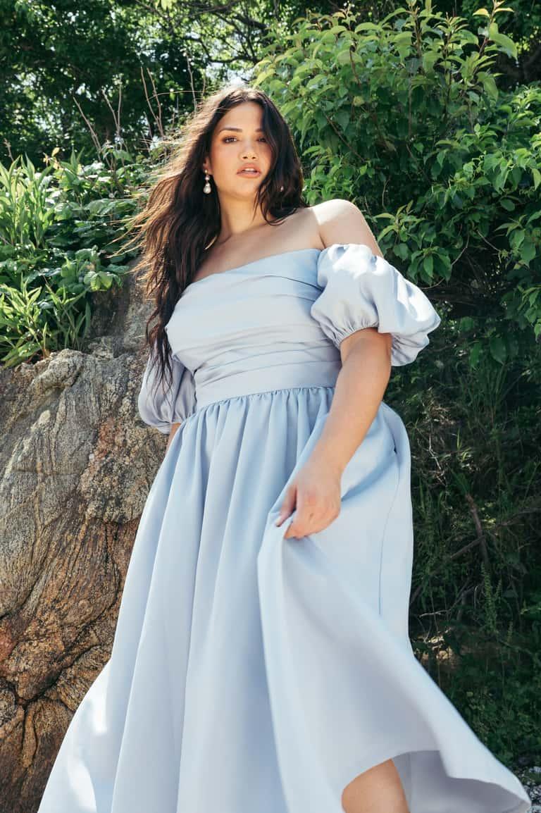 Jenny Yoo Regina Navy