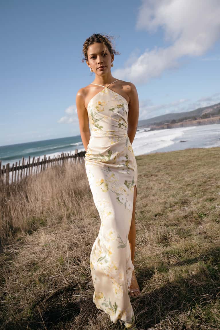 Jenny Yoo Riley Print Verona Floral Whisper Multi