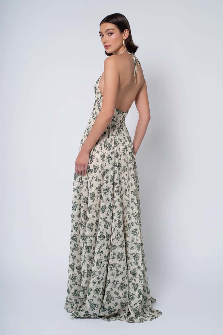 Jenny Yoo Robin Print Loden Multi