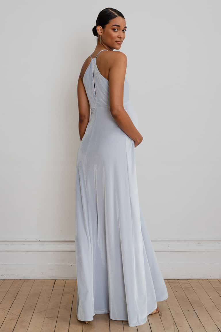 Jenny Yoo Sullivan Maternity Dark Berry