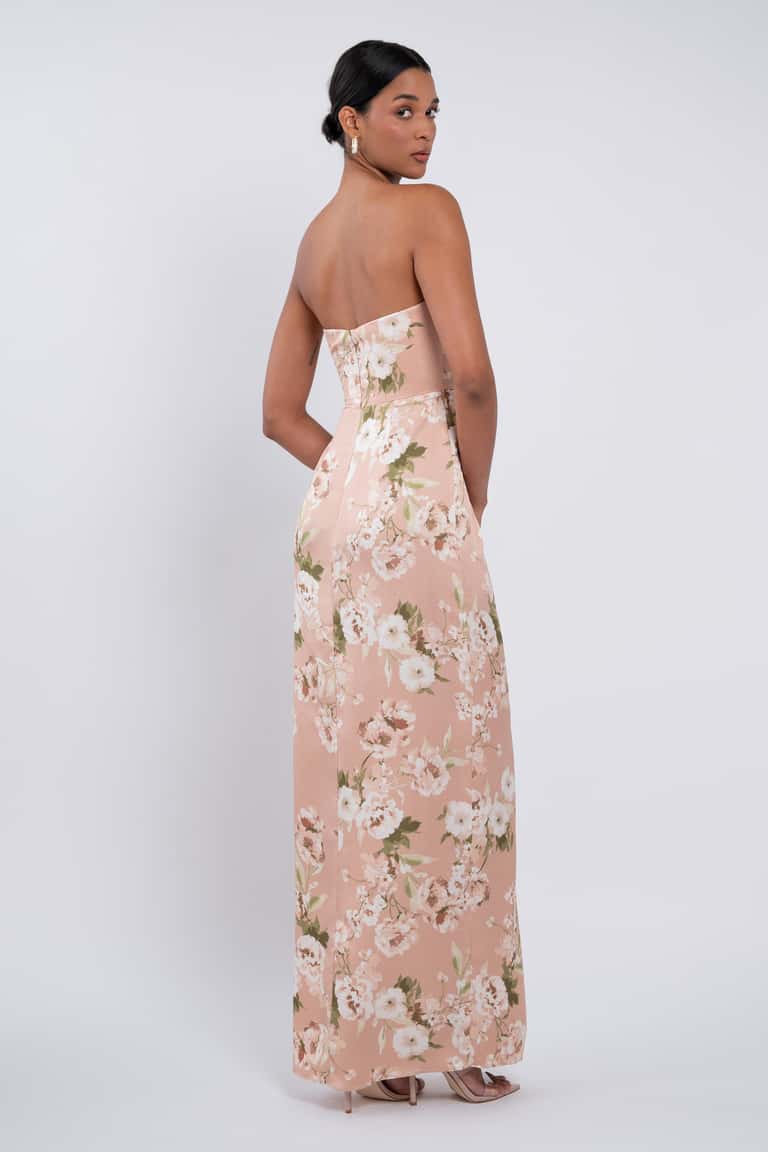Jenny Yoo Victoria Print Verona Floral Chai Multi