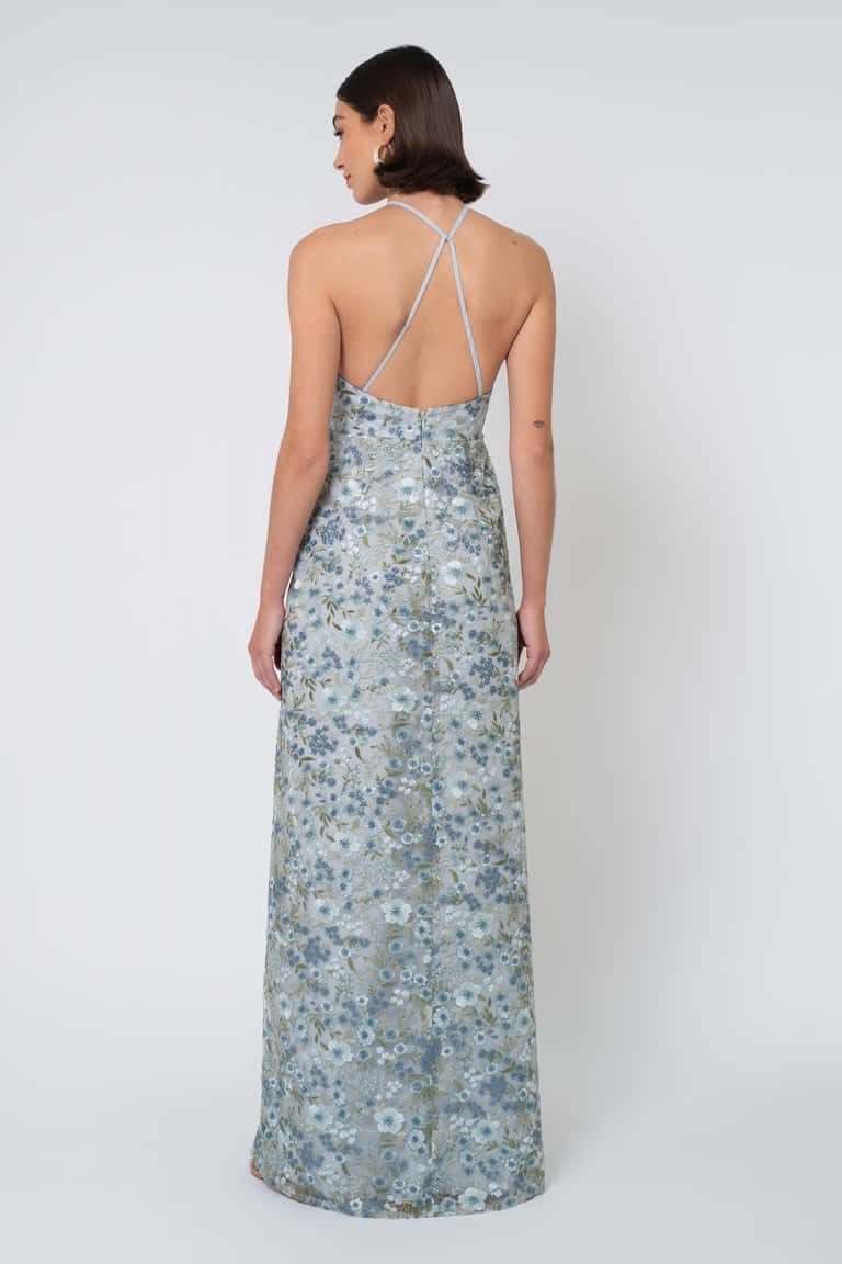 Jenny Yoo Rebecca Ophelia Embroidery Ophelia Blush Multi