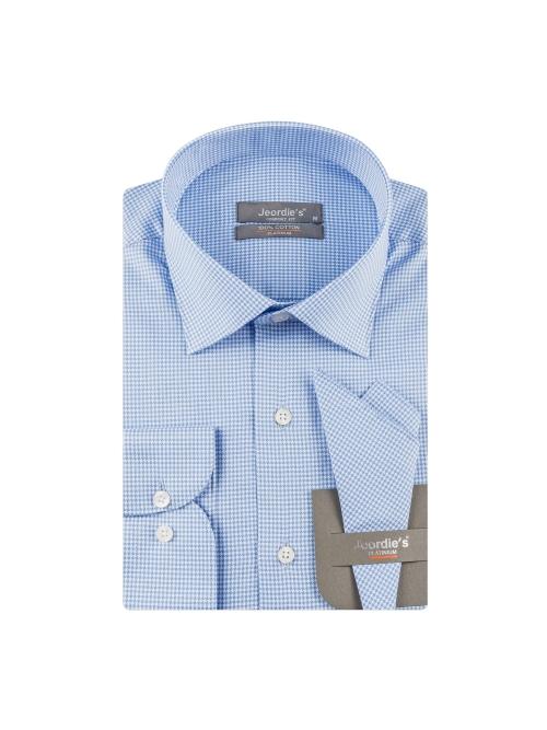 jeordie's COMFORT FIT LONG SLEEVE SHIRT WITH HANDKERCHIEF
