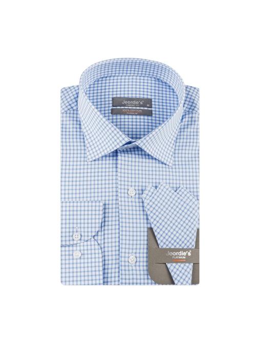 jeordie's COMFORT FIT LONG SLEEVE SHIRT WITH HANDKERCHIEF