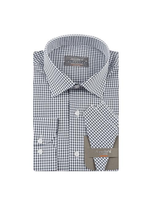jeordie's COMFORT FIT LONG SLEEVE SHIRT WITH HANDKERCHIEF