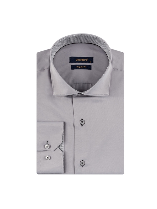 jeordie's REGULAR FIT SATIN LONG SLEEVE SHIRT