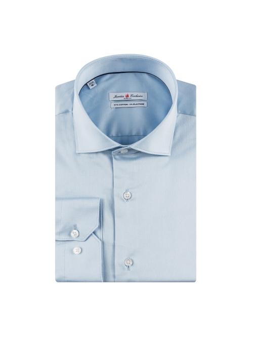 jeordie's SLIM FIT LONG SLEEVE PLAIN SHIRT