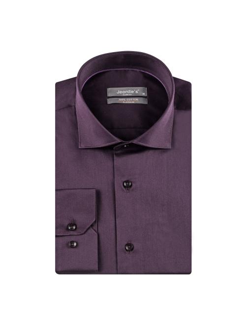jeordie's SLIM FIT LONG SLEEVE PLAIN SHIRT