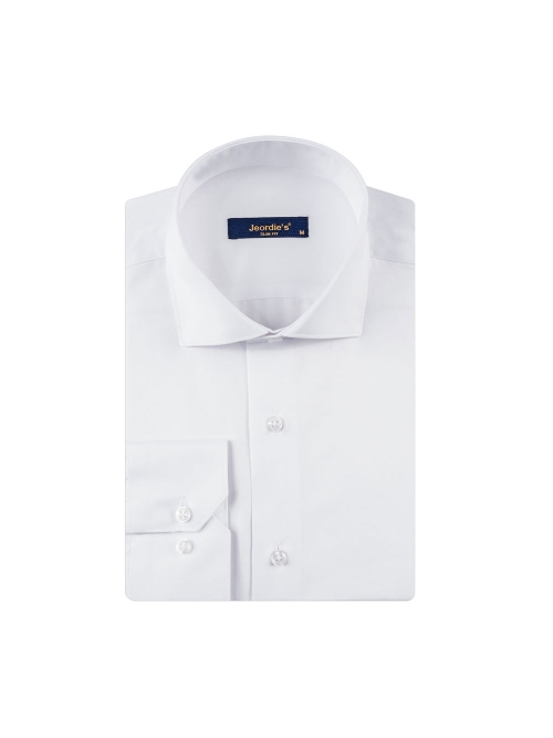 jeordie's SLIM SLIM PLAIN LONG SLEEVE SHIRT