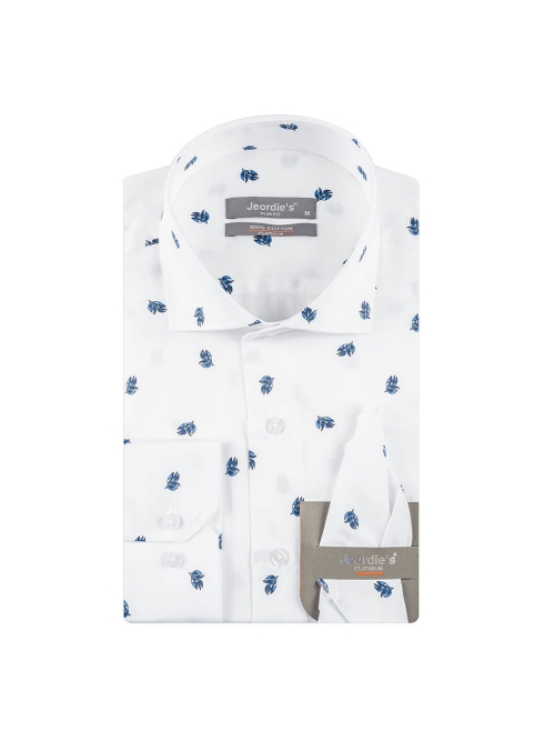 jeordie's SLIM FIT COTTON DIGITAL PRINTED LONG SLEEVE SHIRT