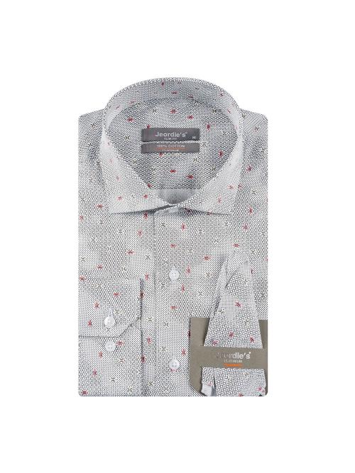 jeordie's SLIM FIT COTTON DIGITAL PRINTED LONG SLEEVE SHIRT