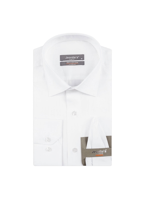 jeordie's SLIM FIT COTTON PATTERNED LONG SLEEVE SHIRT