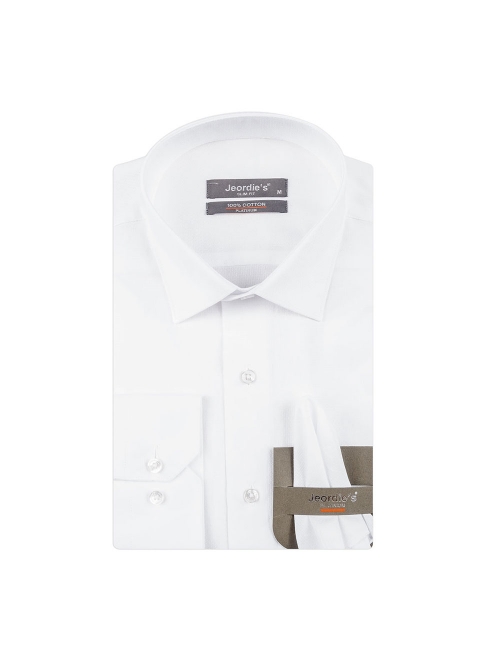 jeordie's SLIM FIT COTTON PATTERNED LONG SLEEVE SHIRT