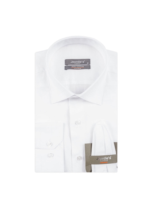 jeordie's SLIM FIT COTTON PATTERNED LONG SLEEVE SHIRT
