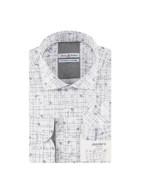 jeordie's SLIM FIT DIGITAL PRINTED LONG SLEVE SHIRT