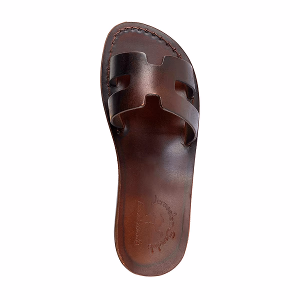 Jerusalem Sandals Anna (31) Women's Slide Sandals Brown