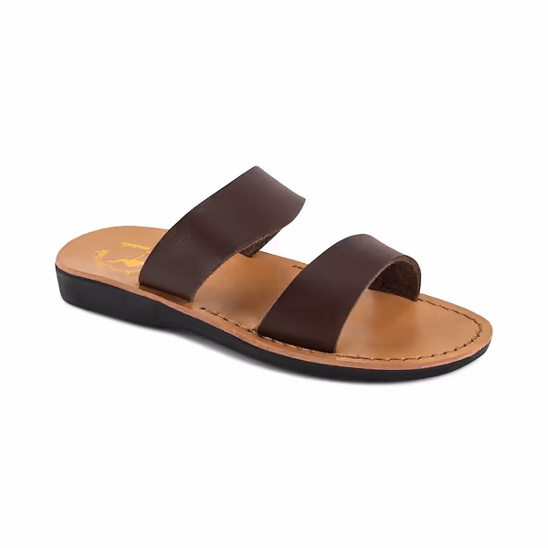jerusalem sandals Aviv Vegan (24) Women's Leather Alternative Sandal Brown jerusalem sandals Aviv Vegan (24) Women's Leather Alternative Sandal Brown