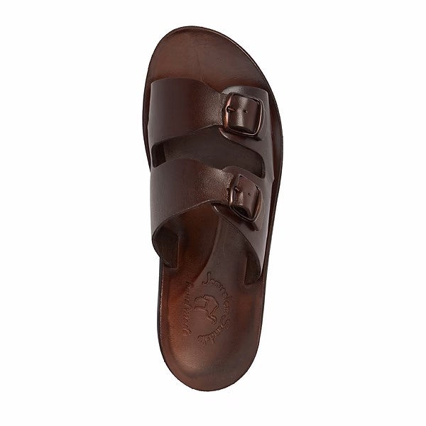Jerusalem Sandals Barnabas Molded (32) $0.07" > Regular Price $84.95 Regular Price Sale Price $84.95 Unit Price /  per  Sale Sold Out Or 4 Interest-free Installments Of $21.23 By   More Info   Color: Brown Men Size: EU US 40