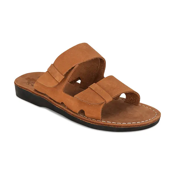 jerusalem sandals Bond (28) Women's Hidden Buckle Flawless Custom Fit Honey Nubuck