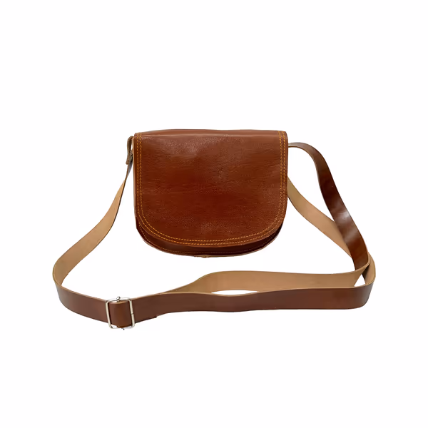 jerusalem sandals Double Seam Saddle Bag (34) $0.13" > Regular price $149.95 Regular price Sale price $149.95 Unit price / per Sale Sold out or 4 interest-free installments of $37.48 by More info Color: Brown Men Women
