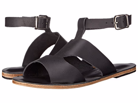 Jerusalem Sandals San Vincente Blvd (31) Women's Stylish Anklet Strap Sandals Black