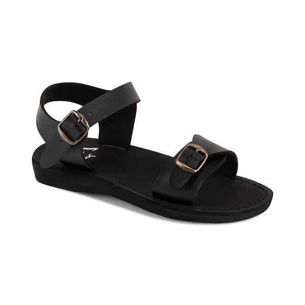 jerusalem sandals The Original Vegan (49) Women's Leather Alternative Sandal Black