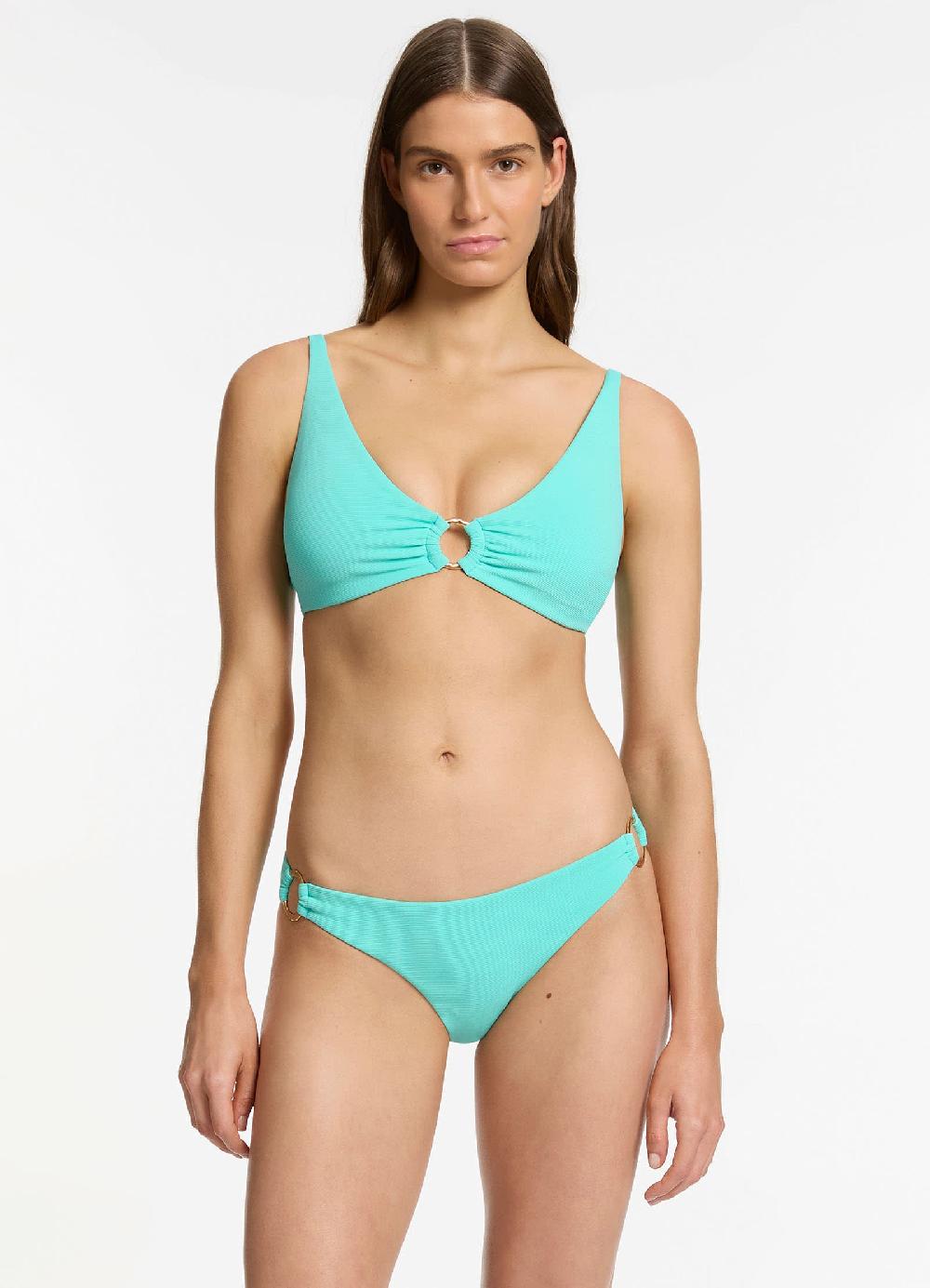 Jets Australia Isla Rib C-D Triangle Bikini Top - Dolce