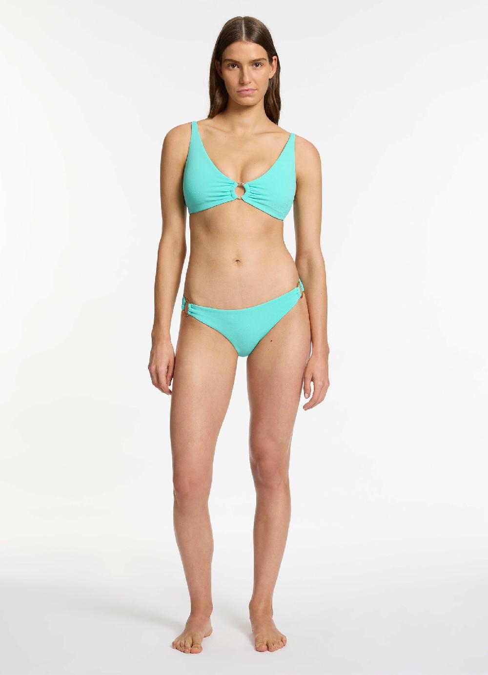 jets australia Isla Rib Trim Side Hipster Bikini Bottom - Dolce