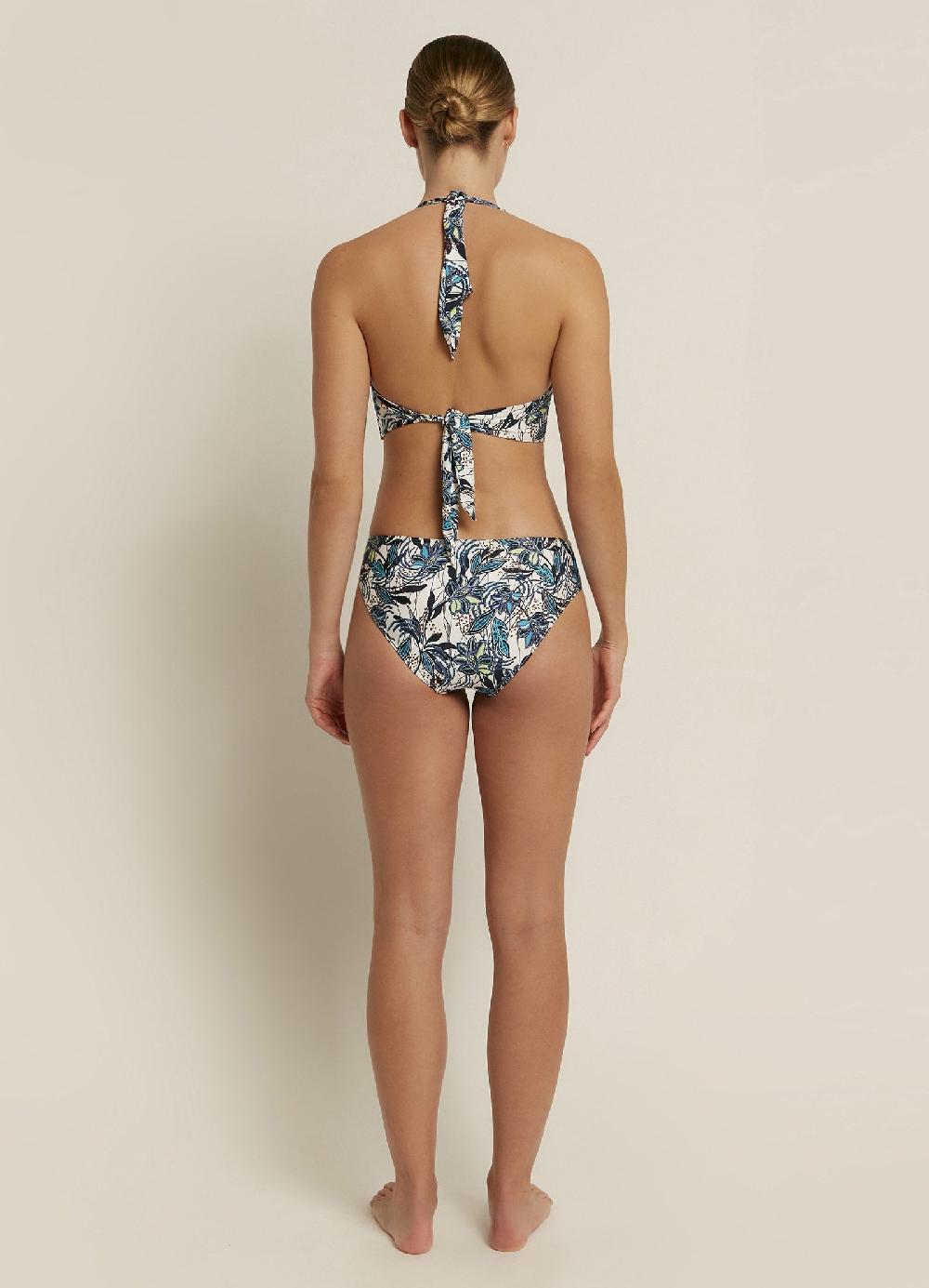 Jets Australia Isola Bella U Trim Mid Pant - Aqua/White