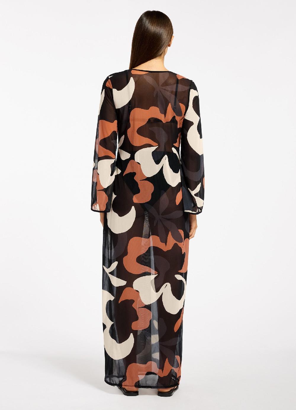 Jets Australia Cactus Garden Mesh Coverup