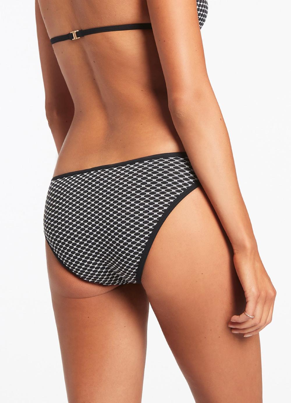 Jets Australia Corallo Trim Hipster Pant - Black