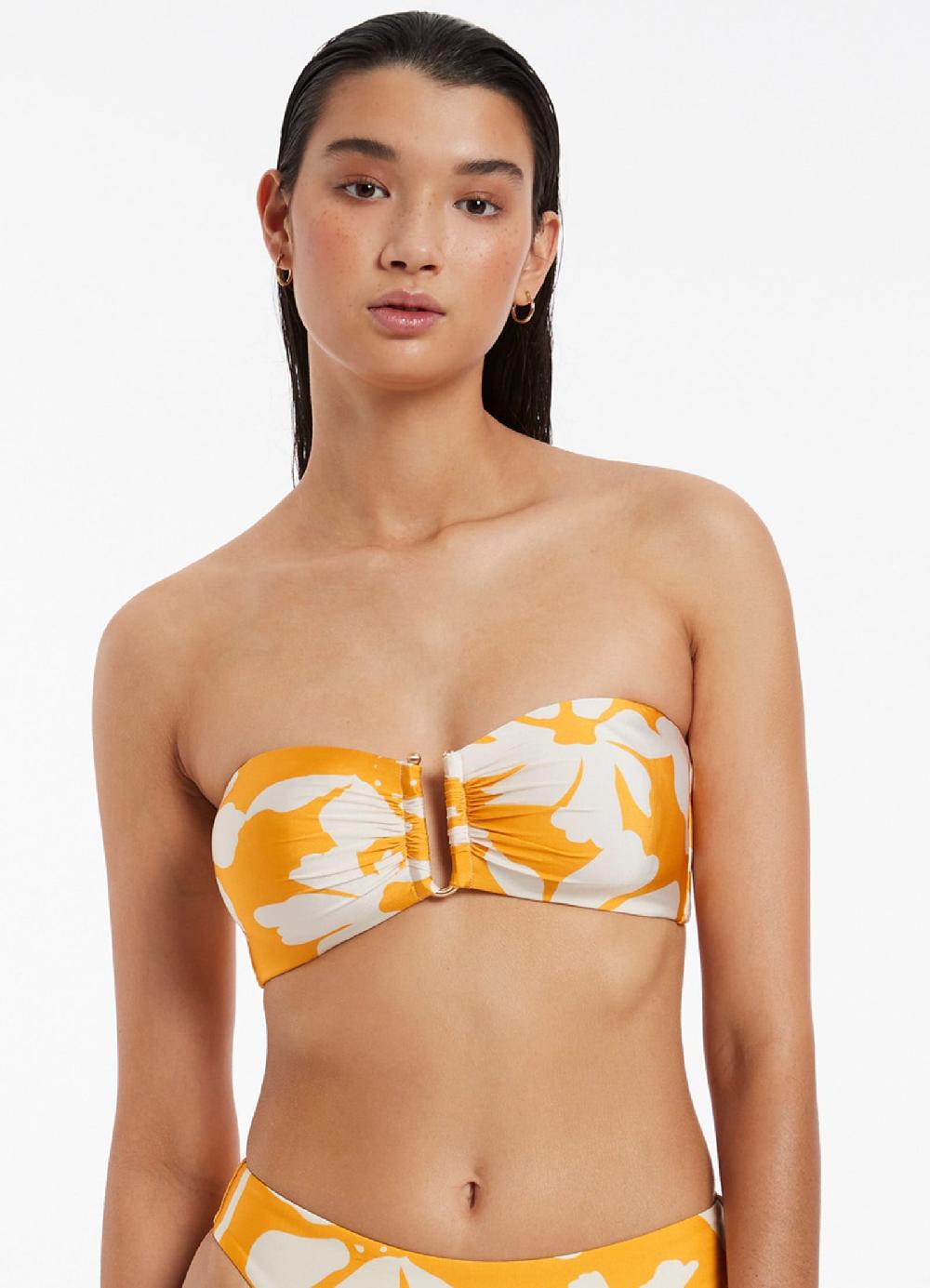 Jets Australia Emporio Bandeau Top - Marigold