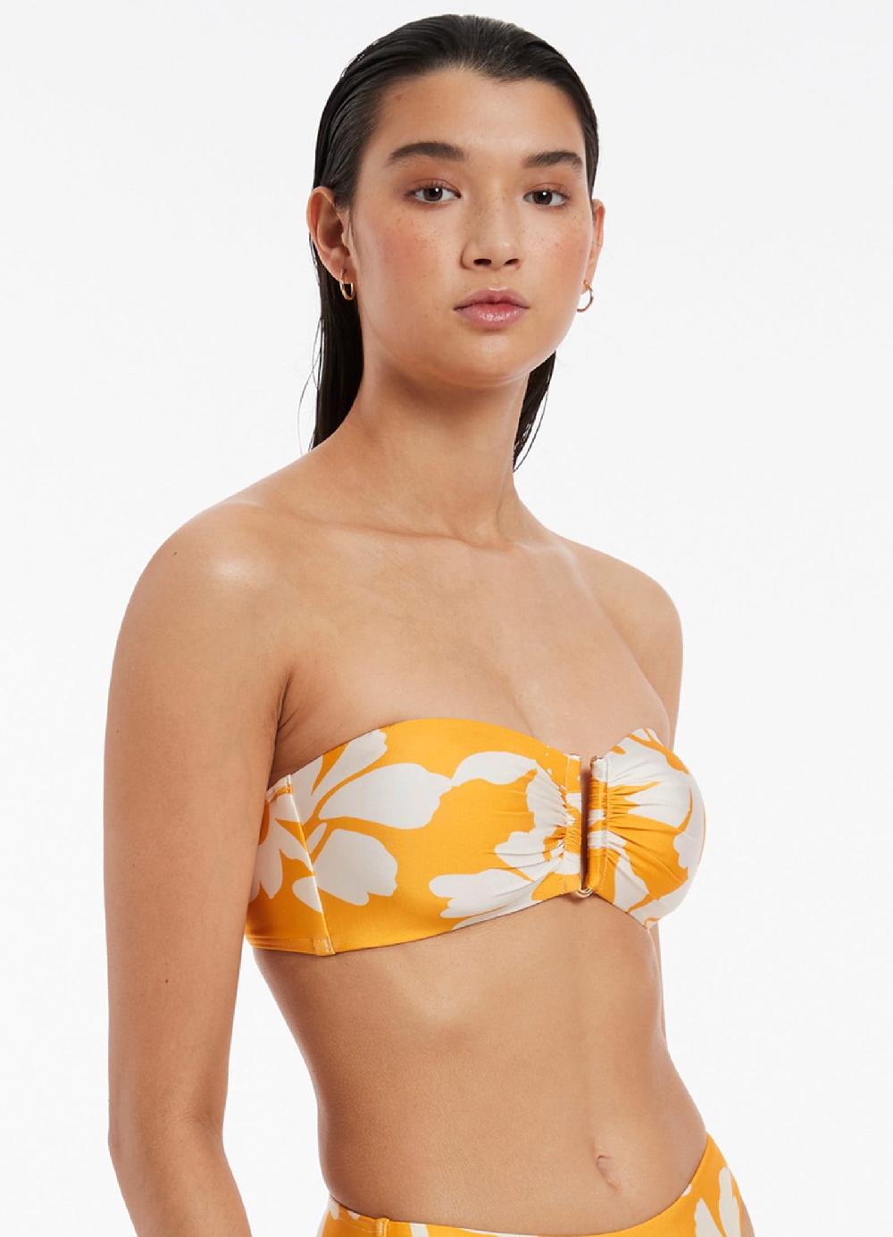 Jets Australia Emporio Bandeau Top - Marigold