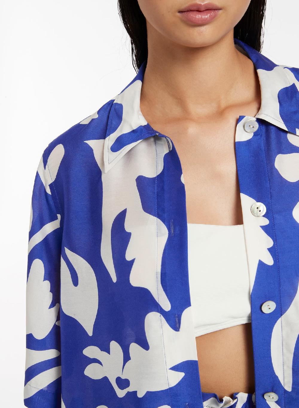 Jets Australia Emporio Short Sleeve Shirt - Sapphire