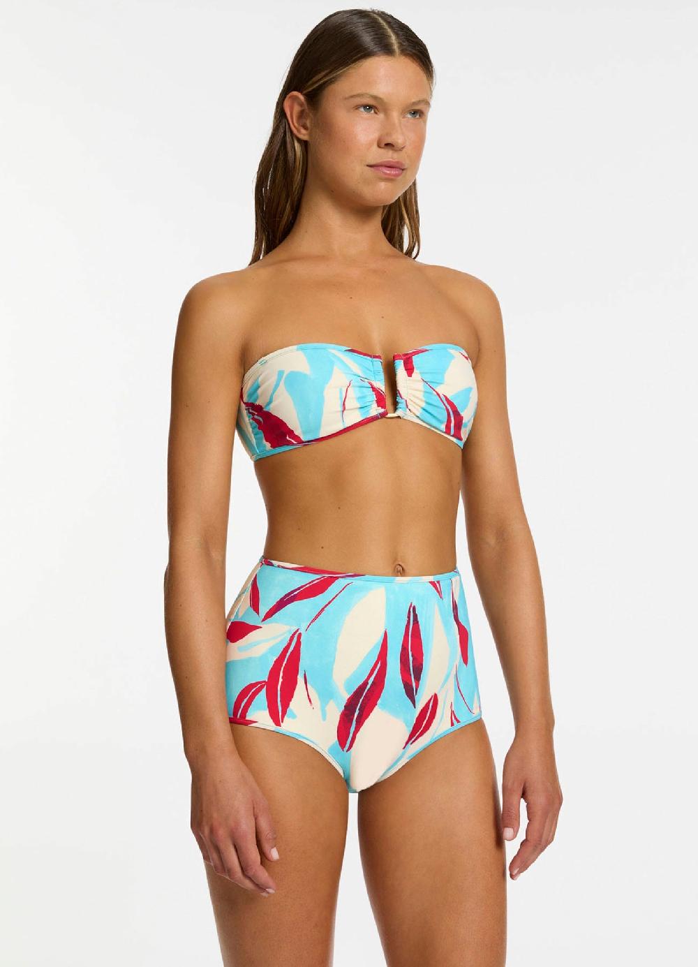 Jets Australia Fauna Bandeau Bikini Top - Dolce