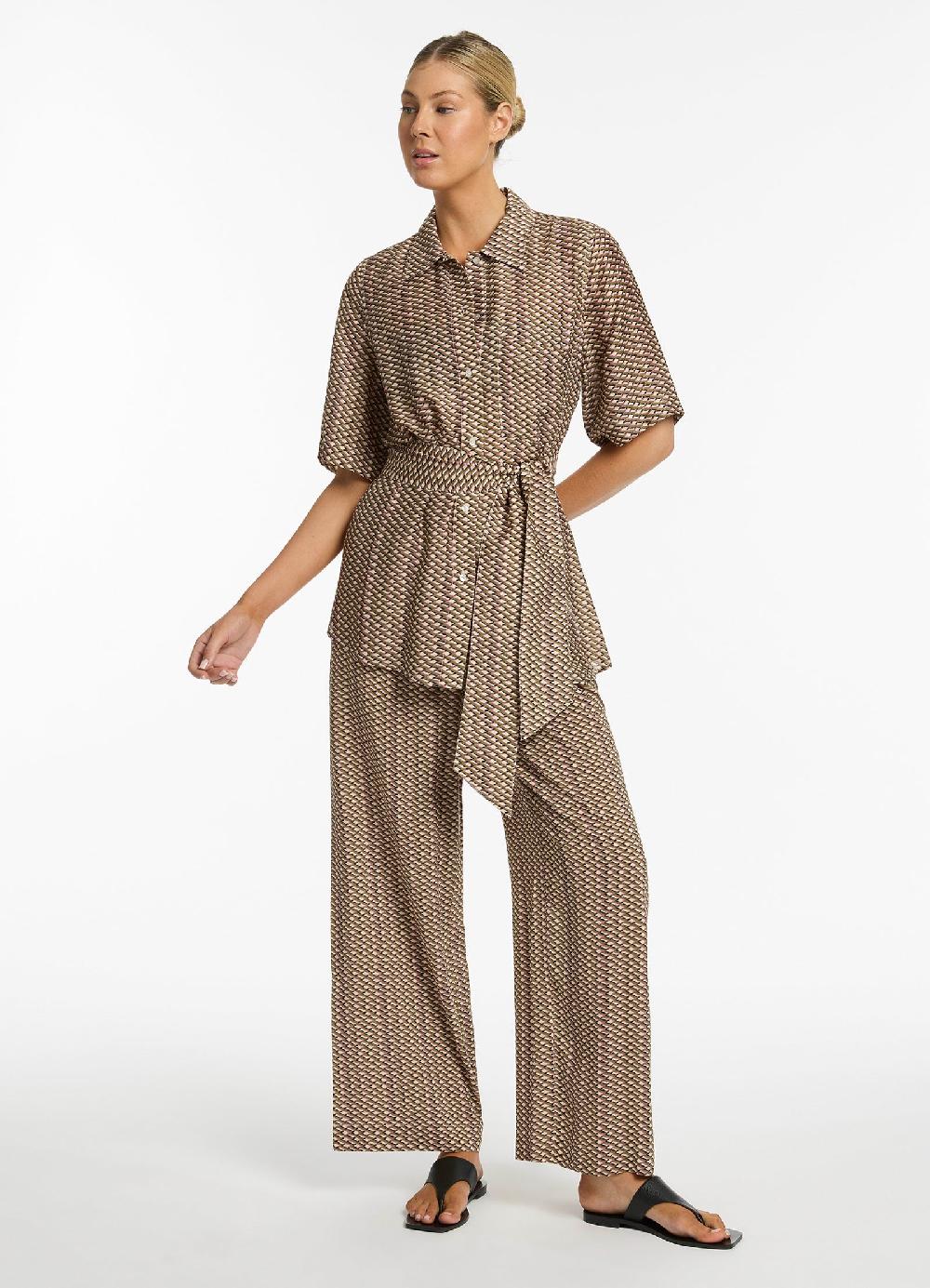 jets australia Infinity Short Sleeve Shirt - Kelp