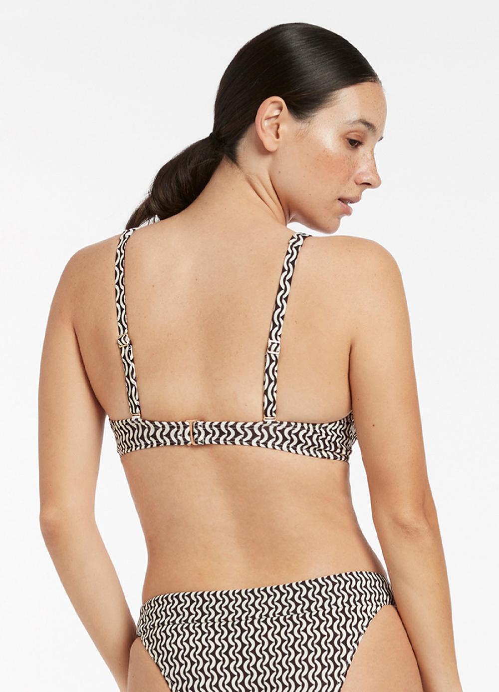 Jets Australia Ipanema D/DD U/Wire Top - Chocolate