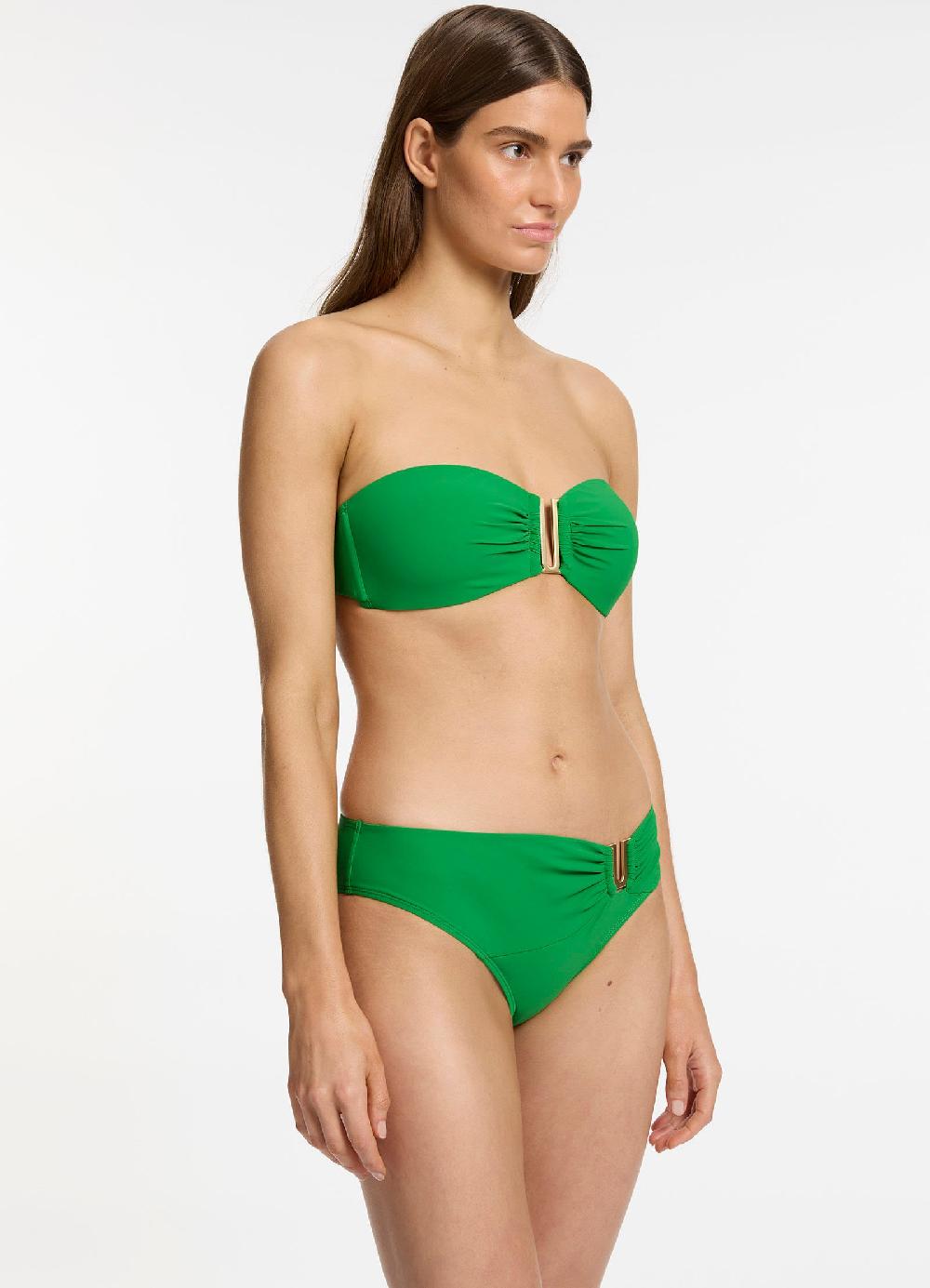 Jets Australia Jetset Bandeau Bikini Top - Flora