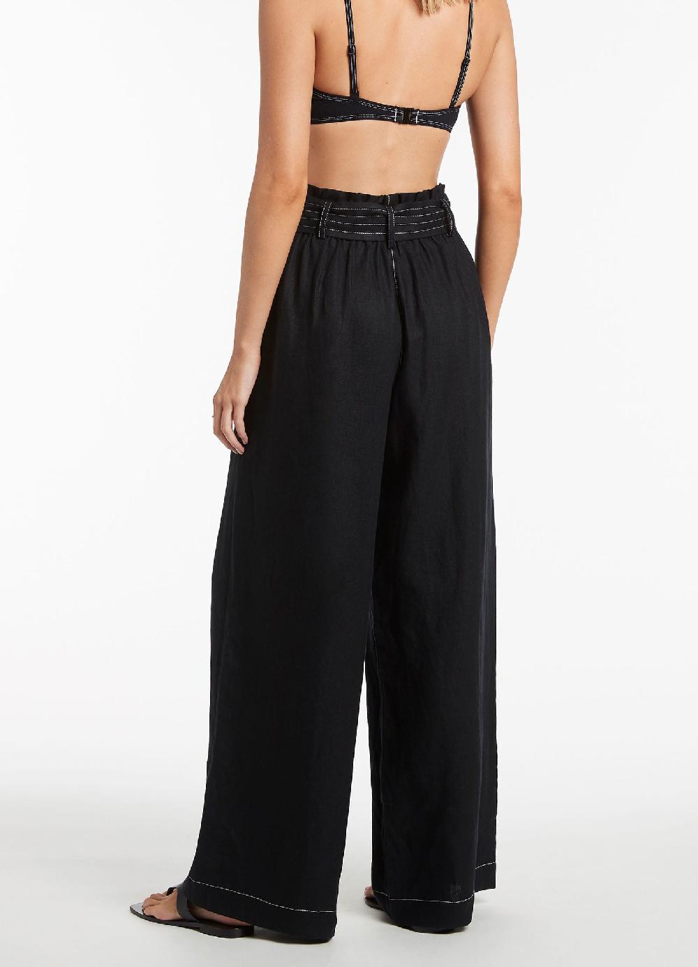 Jets Australia Jetset Highwaist Pants - Black