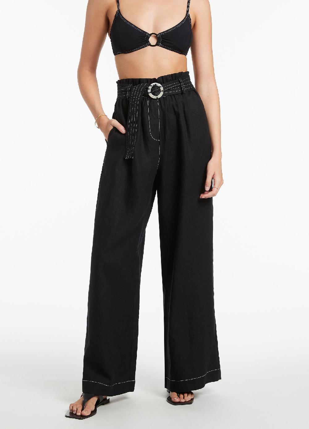 jets australia Jetset Highwaist Pants - Black