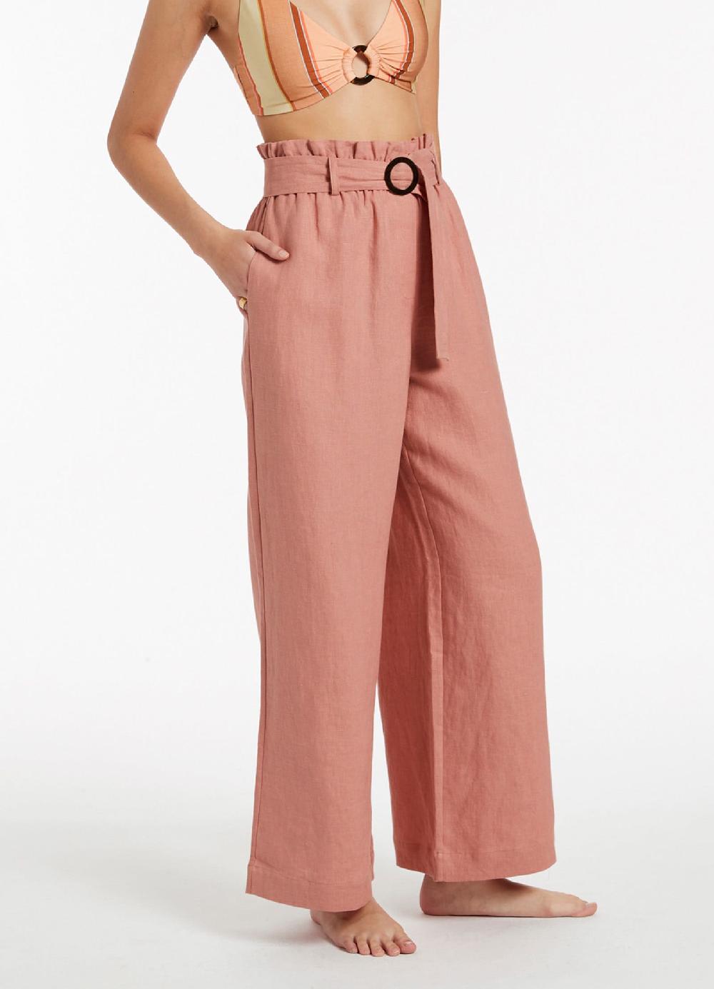 Jets Australia Jetset Highwaist Pants - Musk