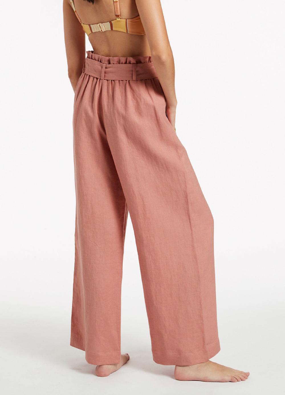 Jets Australia Jetset Highwaist Pants - Musk