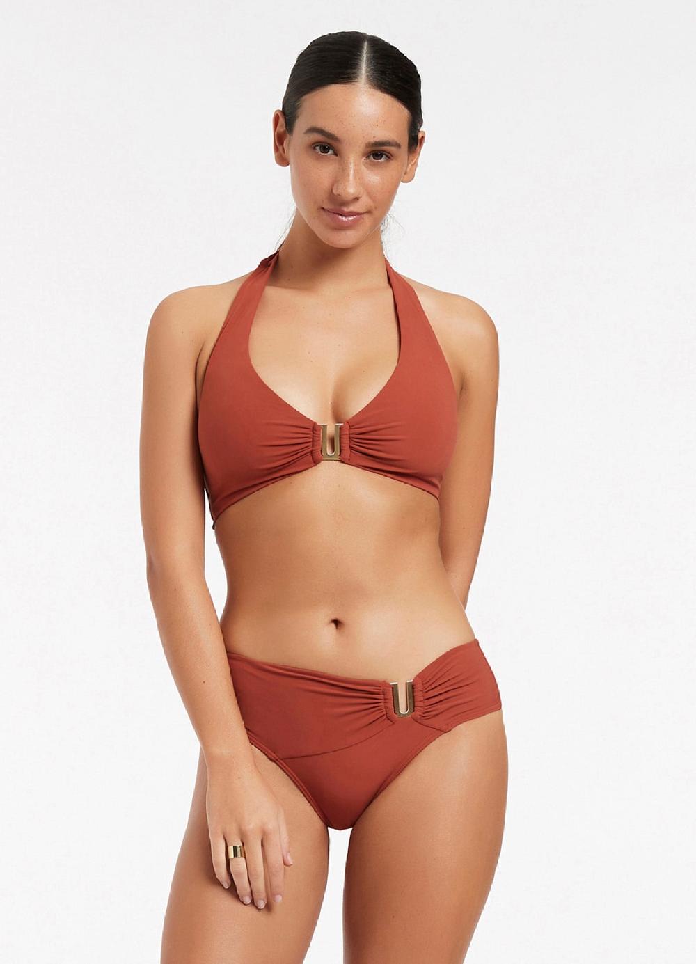 jets australia Jetset U Trim Mid Pant - Russet