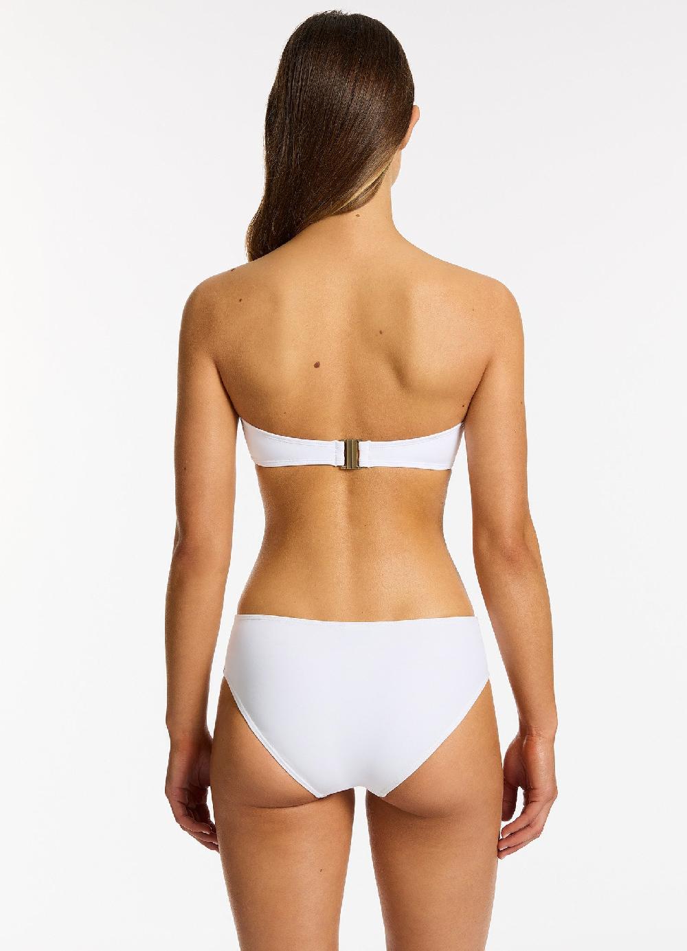 Jets Australia Jetset U Trim Mid Pant - White