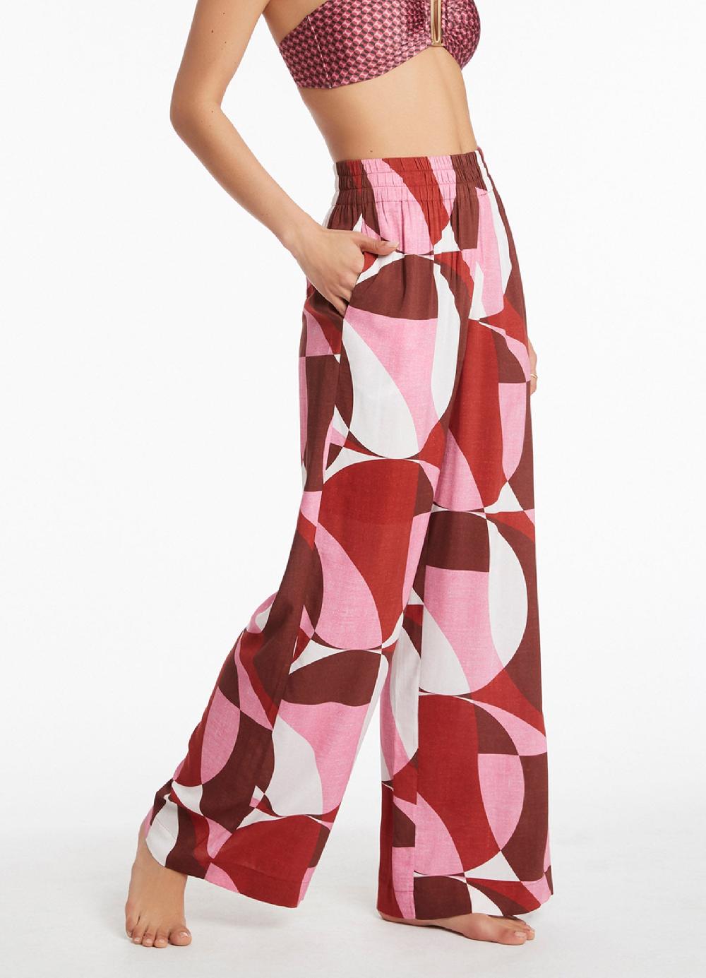 Jets Australia Lalita Wide Leg Pant - Orchid