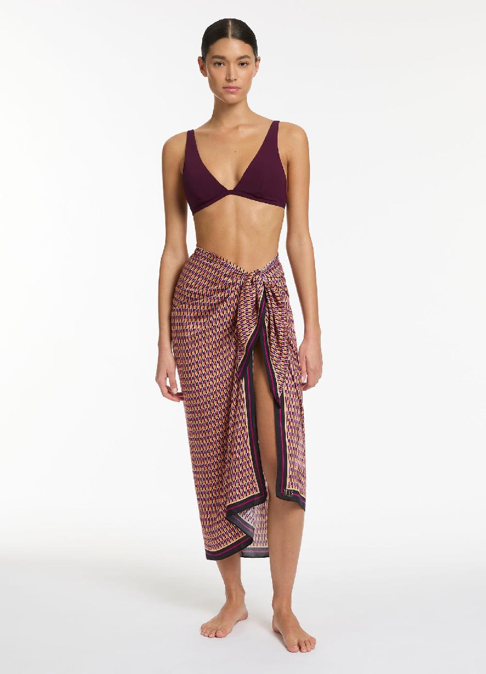 Jets Australia Lumiere Sarong - Wine Cup