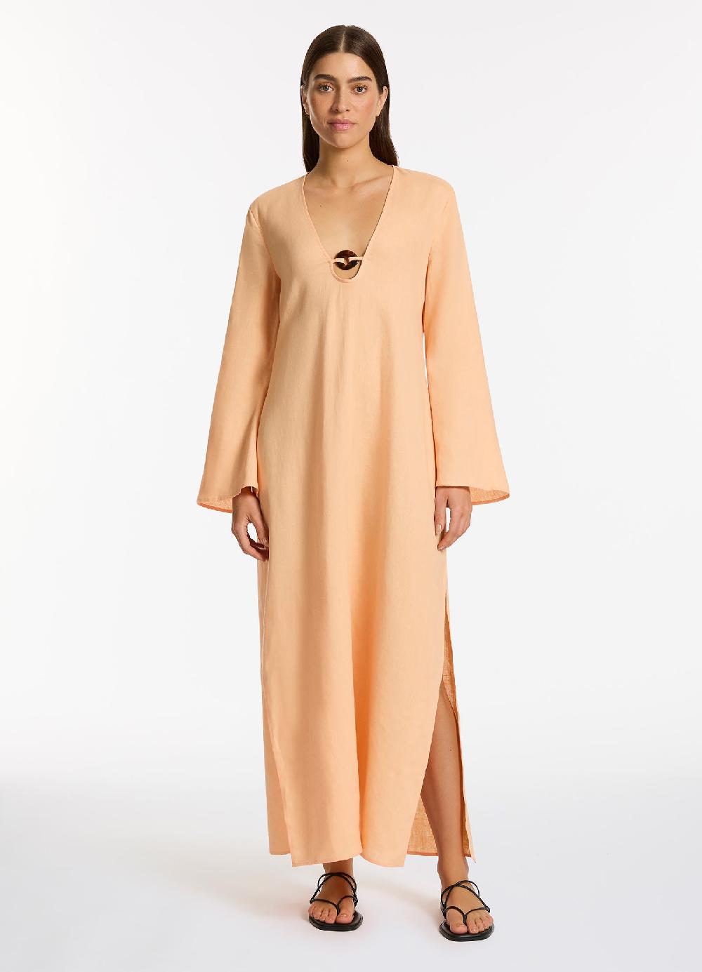 jets australia Mattala Maxi Kaftan - Peach