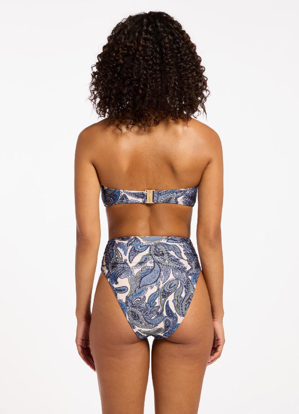 Jets Australia Oasis Paisley Bandeau Bikini Top